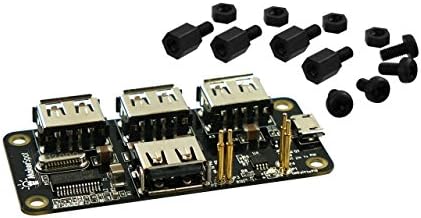 Makerspot 4-port Spackible STB HUB HUB za maline PI nula v1.3 i pi nula w / 2w