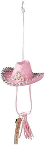 Odjel 56 Giddy Up Country Princess Hat Viseći ukras