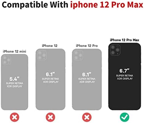 CIVICASE za iPhone 12 / 12pro novčanik slučaj, Premium kožna Flip Case RFID Blokiranje držač kreditne kartice Folio Magnetic Stand