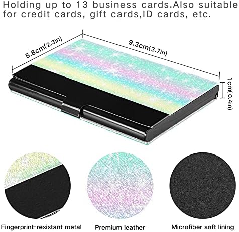 Rainbow Star držač vizitkarte za žene muškarci držač vizitkarte torbica sa kožnom kretid karticom lična karta Organizator vizitkarte