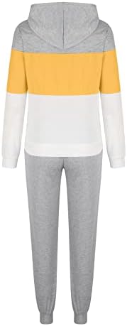 Trenerka za žensku sportsku Casua 2pc Set modne boje podudaranje dukseva Dukserice Sweatpants Sportska odjeća