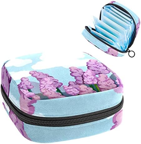 ORYUEKAN torba za odlaganje higijenskih uložaka, prenosive torbe za menstrualne jastučiće za višekratnu upotrebu, torbica za odlaganje tampona za žene djevojčice, životinje iz crtića mačke smiješne