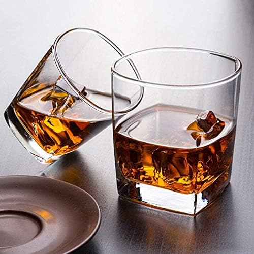 Sobriety Whisky Glass Set od 4, Burbonske čaše za staromodne koktele, Scotch naočare, perfect Rocks Glassware Whisky sake Maker