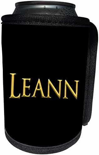 3drose Leann popularno ime za djevojčice u SAD-u. Žuto. - Može Li Se Omotati Za Flašu Hladnjaka