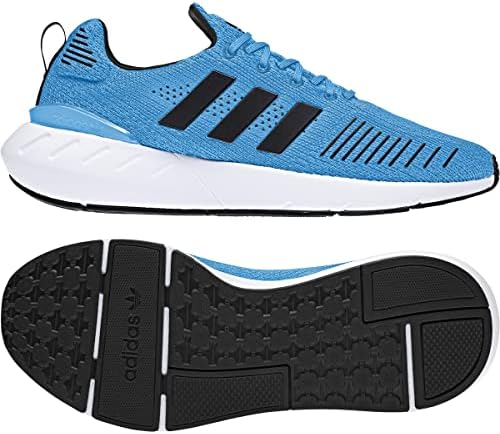 Adidas Muške Swift Run 22 trčanje cipela, nebesko plavo-jezgrano crno crno, 9.5