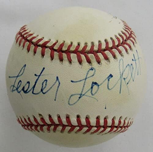 Lester Lockett Negro Leaguer potpisao automatsko autogramiranje baseball JSA AG62983 - autogramirane bejzbol