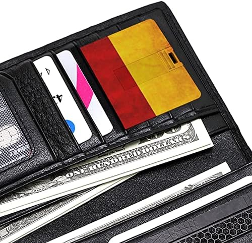 Retrogerman zastava kreditna kartica USB flash diskove Prijenosni memorijski stick tipka za pohranu 32g