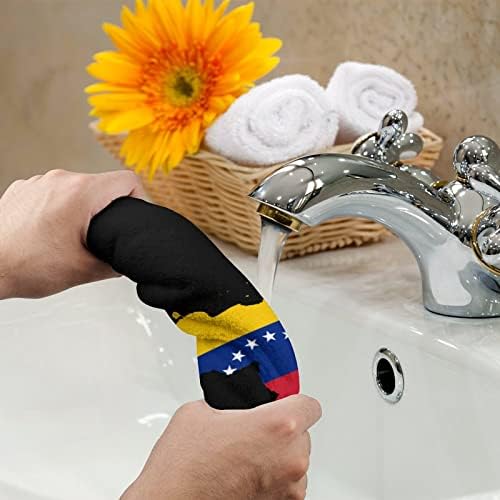 Zastava Venezuela ručnik za umivaonik 28.7 x13.8 krpe za lice superfine vlakne visoko upijajući ručnici ručnici