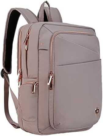 Swissdigital Katy Rose ruksak za Laptop za žene，fakultetske torbe za knjige sa USB priključkom za punjenje，računarski ruksaci velikog