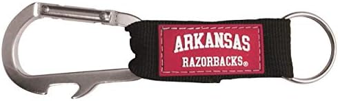 NCAA Arkansas Razorbacks karabineer Keytag, crvena, jedna veličina