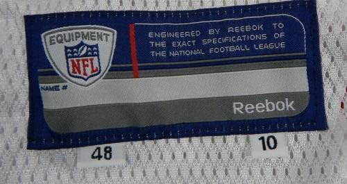 2010 San Francisco 49ers Blank Igra izdana Bijeli dres Reebok 48 DP24117 - Neintred NFL igra rabljeni dresovi