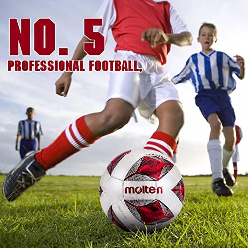 Moldten Soccer F5A3200 Konkurencijska lopta Soft Covet Fudbal Professional Player Football Lover Student Sportski trening lopta, veličina