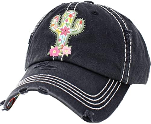 Kbethos Pink Ribbon and Hope kolekcija uznemirena bejzbol kapa Tata šešir oprana pamučna modna mreža od Kepera