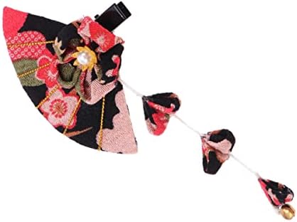 Pretyzoom 6 kom Tie Clip Band u obliku japanske djevojke Tkanina dama japansko-stil dugačka platna kanta za vjenčanje za cvijeće kose