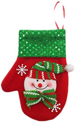 Prettyzoom torba rukavice bombonske torbe Držač za pribor za pribor za jelo Božićna dekoracija Stranka Favoriti ukrasima za rođenje