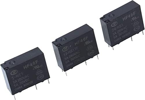 CHANWA relej 10kom 5a 4pin HF46F-5-HS1 HF46F-12-HS1 Hf46f-24-HS1 relej snage Normalno otvoren 5 12 24 VDC 5A 250VAC