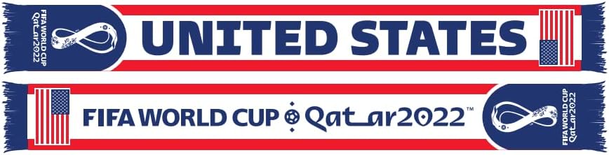 RUFFNECK World-cup-soccer-national-teams Unisex klasični žakard pleteni sportski šal