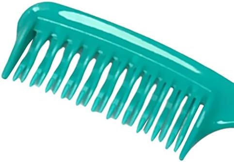 Emer-ov frizerski salon veliki tablet za dvostruko zakrivljene češljem za kosu, dvostruki zakrivljeni češalj zubi, izdržljiva plastika,