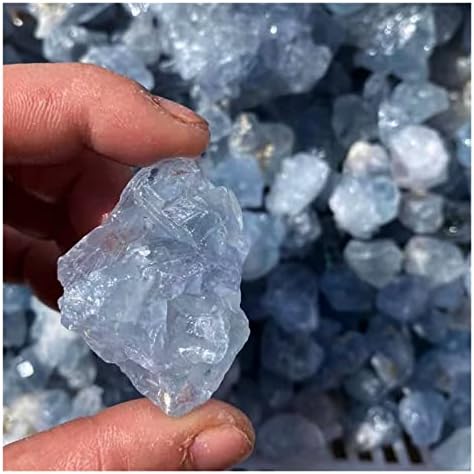 50 / 100g grubi plavi celestit Rock prirodni kvarcni kristal reiki ljekovita energija drago kamenje minerali uzorak polu-dragocjeni