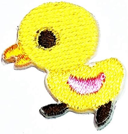 Set 3 kom. Mini malo pače glačalo na patch žutu bebu patka patka životinja crtani izvezeni patch applicirani vez diy odjeća majica,