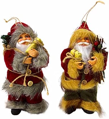 Ornament Garland Božić i Santa lutka Dekoracija dekoracija Božićni ukrasi Plišani privjesak Viseći kućni dekor Božić na otvorenom