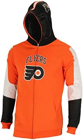 Outstuff NHL Big Boys Youth Full Zip kaciga Maskirana ručka Hoodie, Opcija tima