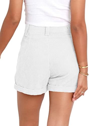 Danedvi Žene Ljetne kratke hlače Srednja struka Kordu za kosure za kolute sa džepovima