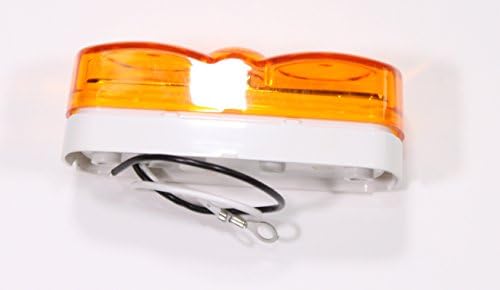 1 Amber 4 LED duo bočni marker za klirens sa refleksnim prikolicom