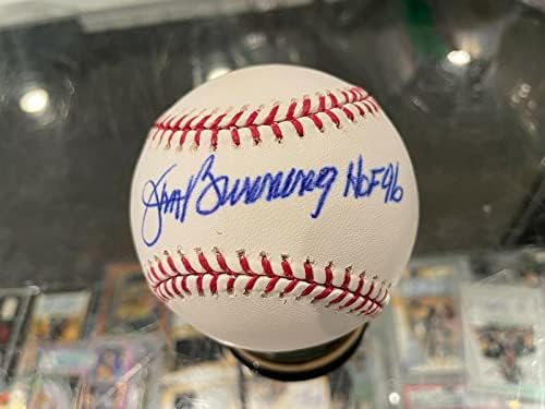 Jim Bunning Phillielphia Phillies Pirates Hof Single potpisana bejzbol JSA mint - autogramirani bejzbol