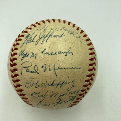 Najraniji poznati Ernie banke Pre Rookie 1953 Chicago Cubs Tim potpisan bejzbol JSA - AUTOGREMENA BASEBALLS