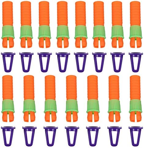 Nuobesty u boji obojene olovke Metalno postolje Podesivo postolje za metalno postolje 15pcs plastični razin ekstender CAP CRAYON olovka