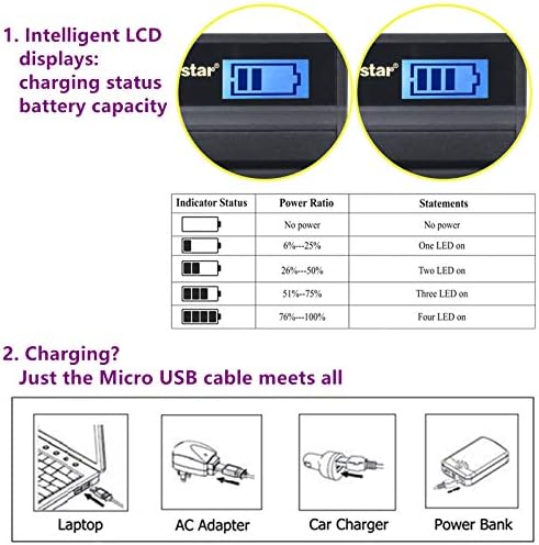 Kastar baterija i LCD Slim USB punjač za Sony NP-BG1 NPFG1 i Cyber-Shot DSC-W120 W150 W220 DSC-H3 H7 H9 H10 H20 H50 H55 H70 DSC-HX5V
