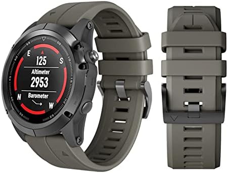 DJDLFA 20 22 26mm traka za brzu traku za sat za Garmin Fenix 5 5 Plus 6 6x Pro 3hr D2 MK1 935 pametni sat Silikonski Easyfit ručni