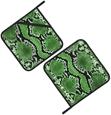Green SnakeSkin kvadrat izolirani pan jastučić-8x8 inča debela, topla resična izolacija.