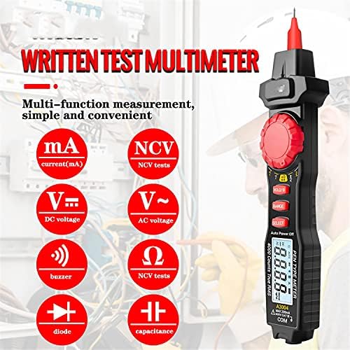 UEIDOSB multimetar tipa olovke METER 4000 Broj kontakta AC / DC napon Otpor Kapacitet Diode Kontinuitet Tester alat za ispitivanje