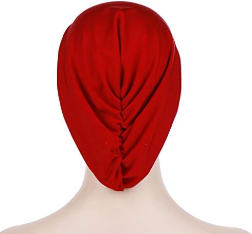 Kapa kapa ženski Twist Knot Turban head Wraps Vintage Ruffle Slouchy Hemo šešir Etno štampani žene Wrap Turban