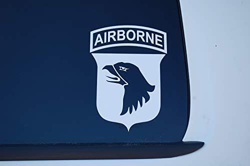 101ST Airborne Logo Screaming Eagles Naljepnica Vinil Decal Odaberite boju i veličinu !! Vojni izlog automobila u SAD-u