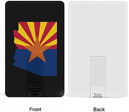 Mapa Arizona State Flag Mapa USB Memory Stick Business Flash-Drive Card kartica kreditne kartice Oblik banke