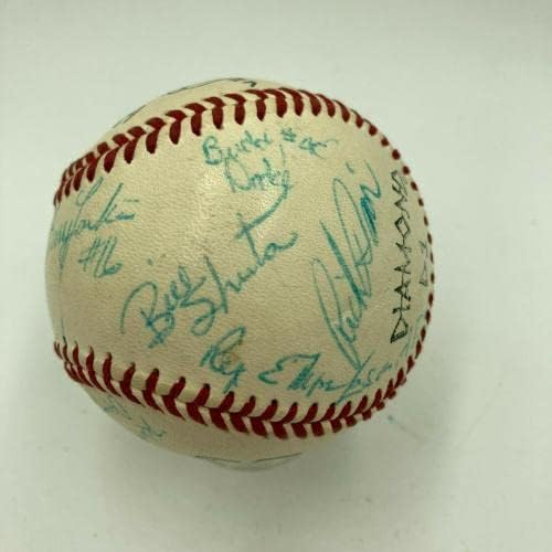 1984. Tim Michigan Wolverines potpisao je College World Series Game Baseball JSA COA - AUTOGREMENA FALEGE BASEBALLS