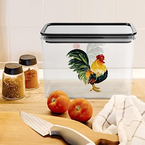 Realistična kutija za odlaganje Pijetla plastični kontejneri za organizatore hrane sa poklopcem za kuhinju