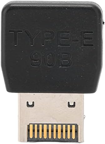 Pravi ugao USB tipa E adapter, zaglavlje prednje ploče muško za žensko USB 3.2 / 20Gbps 3.1 / 10Gbps za USB C zaglavlje matične ploče