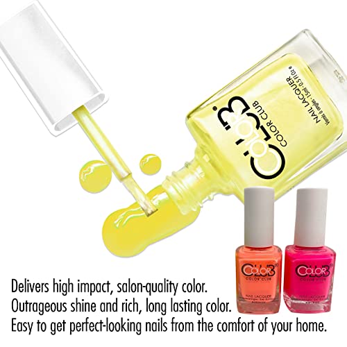 Klub u boji Neonski Set toplih lakova za nokte od 3 gela za manikir noktiju u salonskom stilu i Nail Art-Set UV Gel lakova u modernom