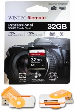 32GB Klasa 10 SDHC memorijska kartica velike brzine za CASIO digitalni fotoaparat EX-Z80 EX-Z85 EX-Z9 EX-Z90. Savršeno za brzo kontinuirano