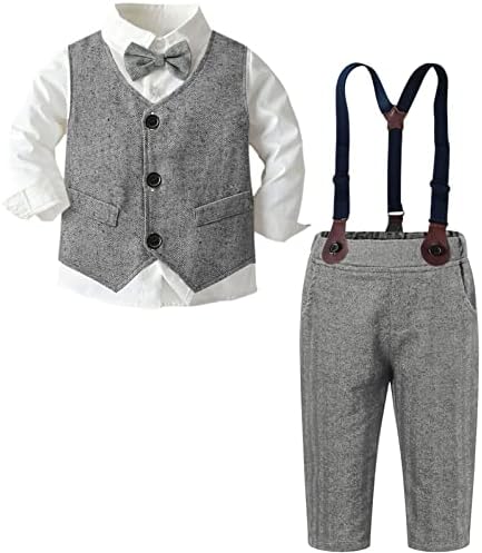 SANGTREE Boys Gentleman Outfits set odijela, 3 mjeseca-14 godina