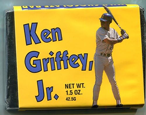 Ken Griffey JR Mlijeko Čokolada Bar Baseball RC Rookie Card 1989 Pacific Trading Cards Seattle Mariners Yellow Walkit