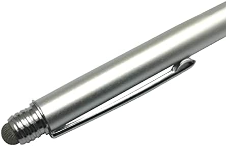 Boxwave Stylus olovkom Kompatibilan je s Bentsai Handheld InkJet printer BT-HH6105B3 - Dualtip Capacitiv Stylus, vlaknasta vrhom Disk Tip kapacitivnog olovke - Metalno srebro