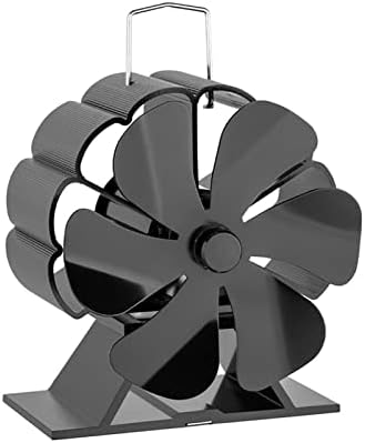 LYNLYN 6 propeler ventilator sa toplotnim napajanjem peć ventilator tihi Kućni kamin ventilator efikasna distribucija toplote ventilator