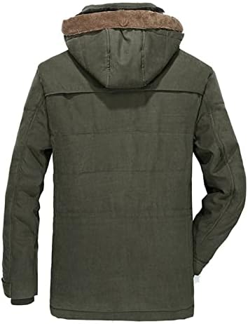 Muška jesenina i zimska modni povremeni patentni patentni stereo patch džep plus baršunasti pamučni jaknu