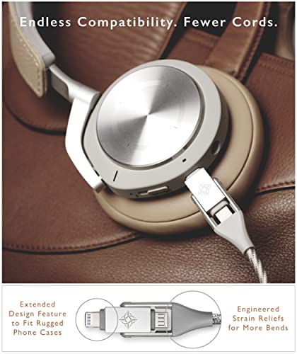 Chimera 3-IN-1 MFI certificirani Type-C do munje i mikro višestruki kabel za prenos podataka za Apple, iPhone, Airpods i USB dodatnu