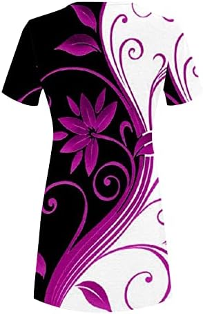 Charella ženske haljine haljine kratkih rukava grafička grafička haljina jeseni ljetne haljine 2023 odjeća modna redovita fit